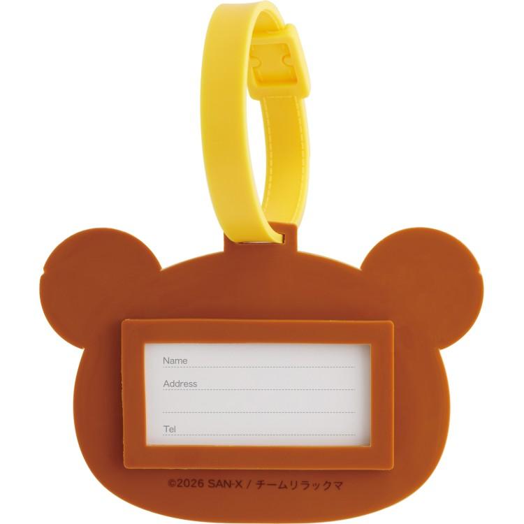 San-X | Rilakkuma and Awawa Neko Theme Luggage Tag - Rilakkuma