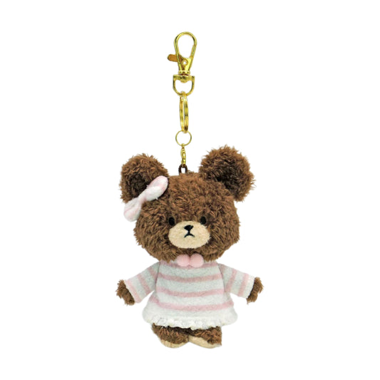 The Bears School Fluffy Striped Dress Mascot - Jackie