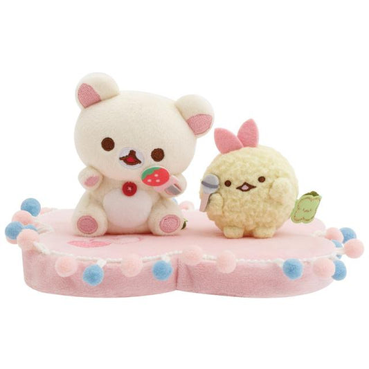 San-X | San-x Universe “San-x Town” Scene Plush - Korilakkuma x Ebiten’s Tail