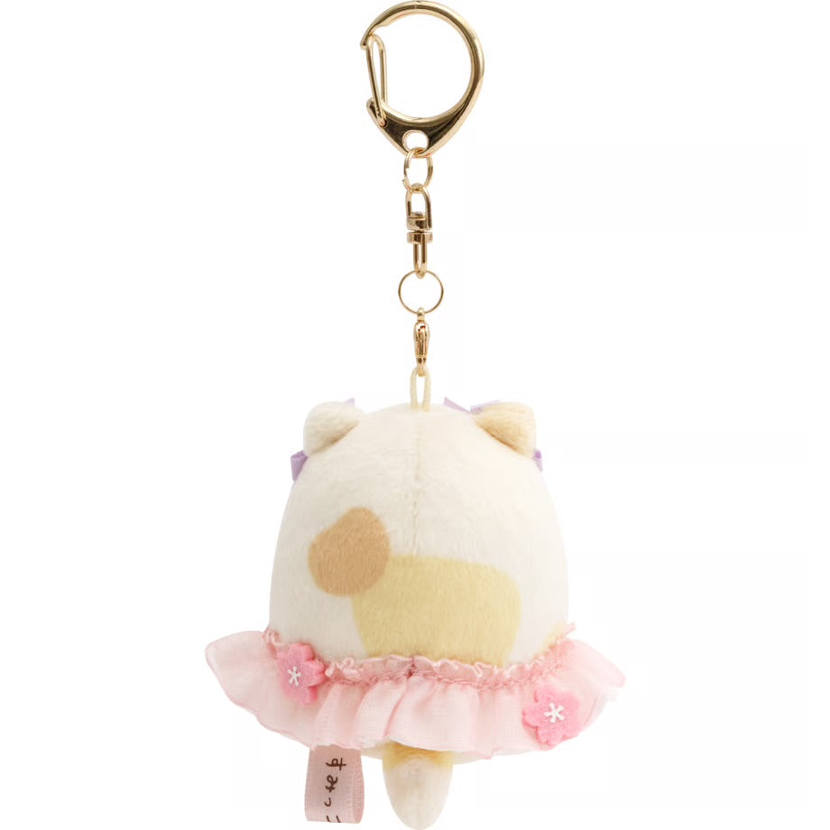 San-X | Sumikko Gurashi Shido Ginkakuji Temple Limited Hanging Plush Toy - Cat