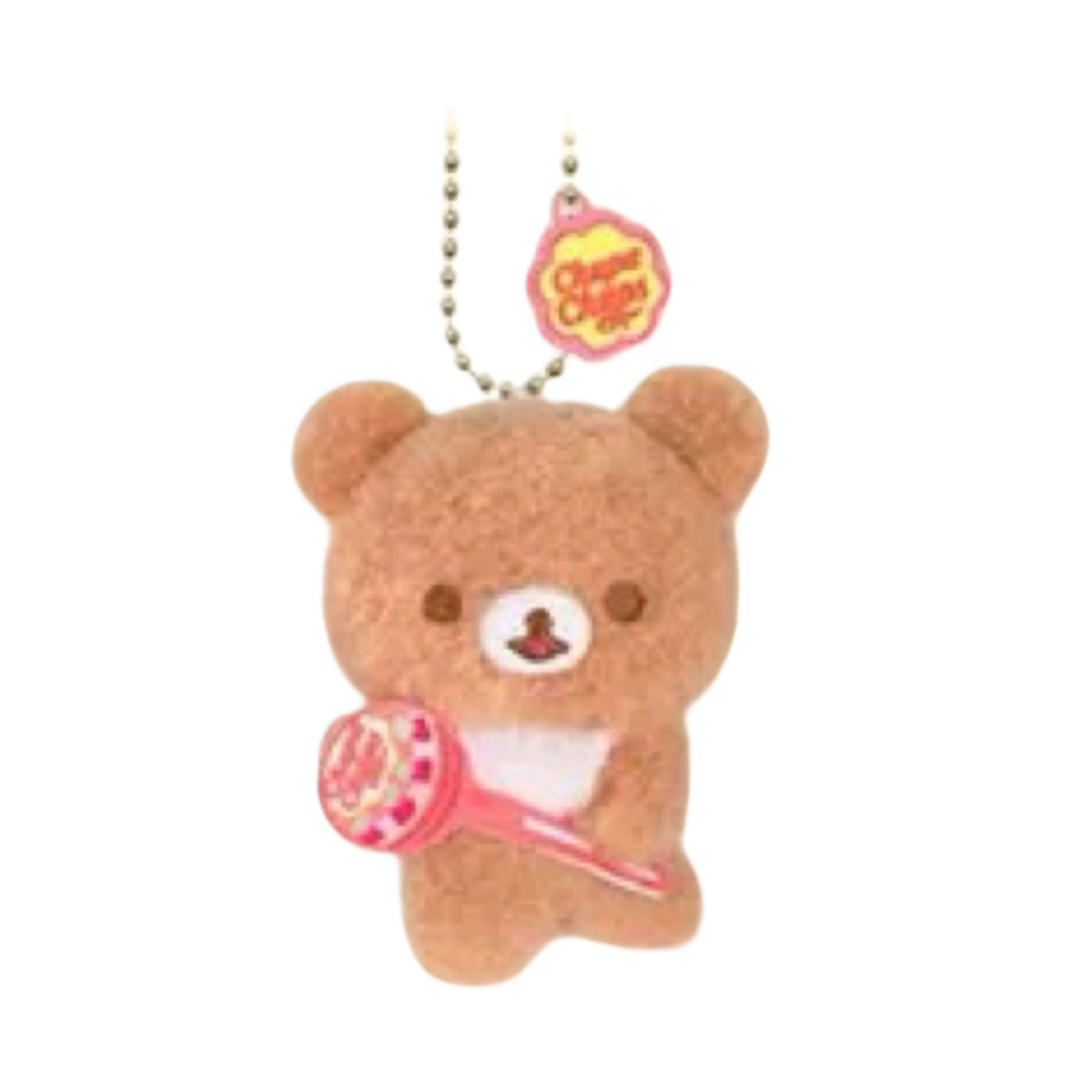 San-X | Rilakkuma Chuppa Chups Hanging Plush Toy (Prize)