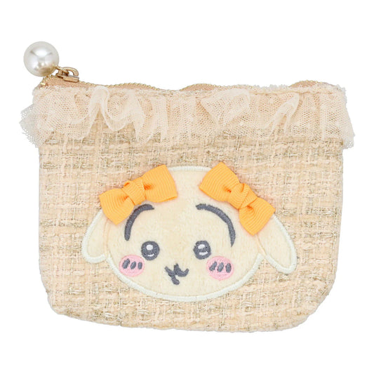 Chiikawa | 'Chiikawa Ribbon Tweed Tissue Pouch - Usagi