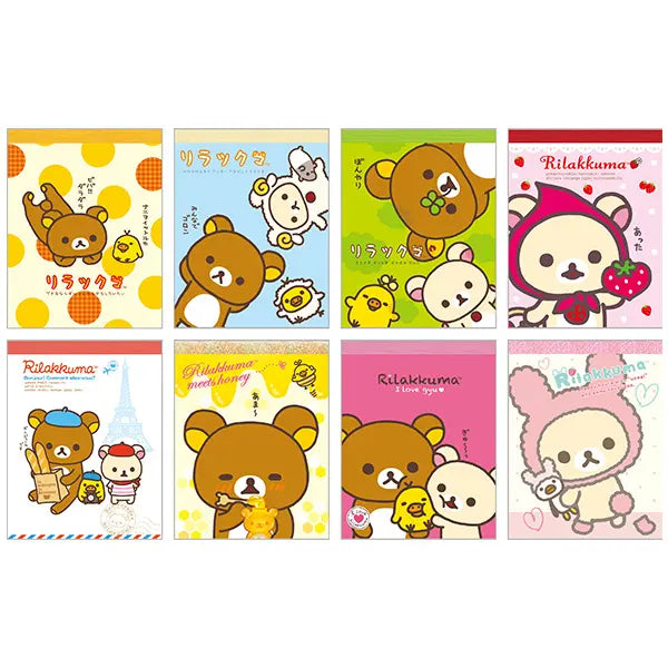 San-X | Rilakkuma Back In The Day Secret Memo Blind Box (8 Types)