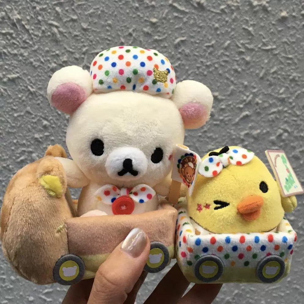 San-X | 'Rilakkuma Arashiyama Limited | Korilakkuma Sightseeing Car Plush Toy MF75001