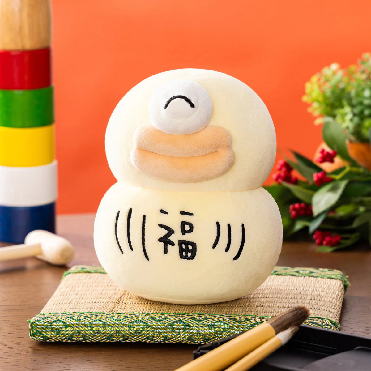 Chiikawa | 'Chiikawa Ode Daruma Plush Toy