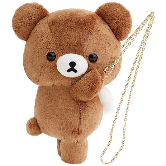 San-X | Chairoikoguma’s Kumakyun Days Plush Toy Pochette - Chairoikoguma