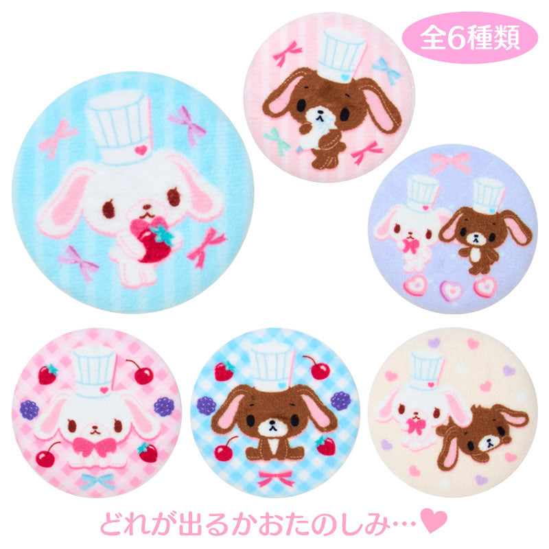 Sanrio | Sugar Bunny Secret Fluffy Can Badge Blind Box (6 Types)