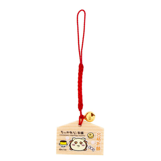 Chiikawa's | Chiikawa Mogumogu Honpo | Fushimi Inari Taisha Limited | Mini Ema Netsuke Prayer for Success - Shisa
