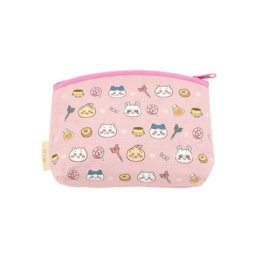 Chiikawa's | Chiikawa Mogumogu Honpo | Fushimi Inari Taisha Limited | Bottom-sewn Pouch - Western Confectionery