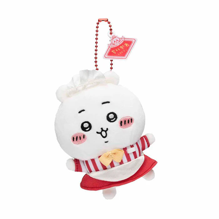 Chiikawa | 'Chiikawa Restaurant Hall' Mascot Holder - 05 Kuri-Manju