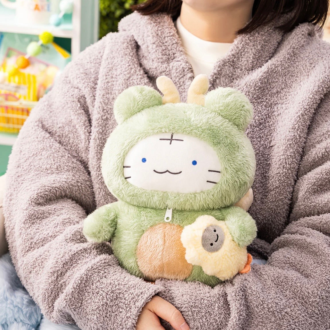 White Tiger & Black Tiger Sleepover Pajama Plush