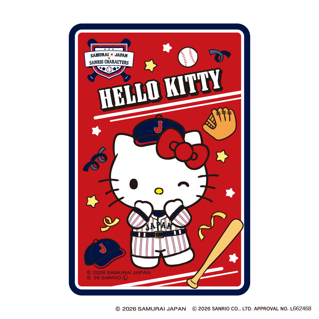 Sanrio | Samurai Japan x Sanrio Characters Clear Card Blind Box (10 Types)