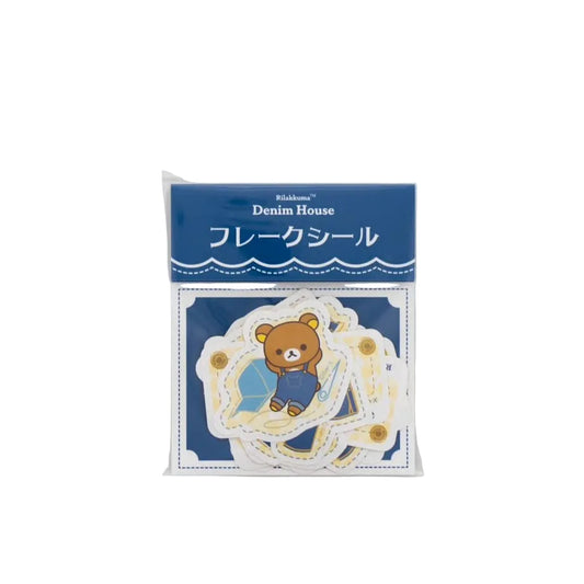 San-X | Rilakkuma Denim House Limited Sticker Pack