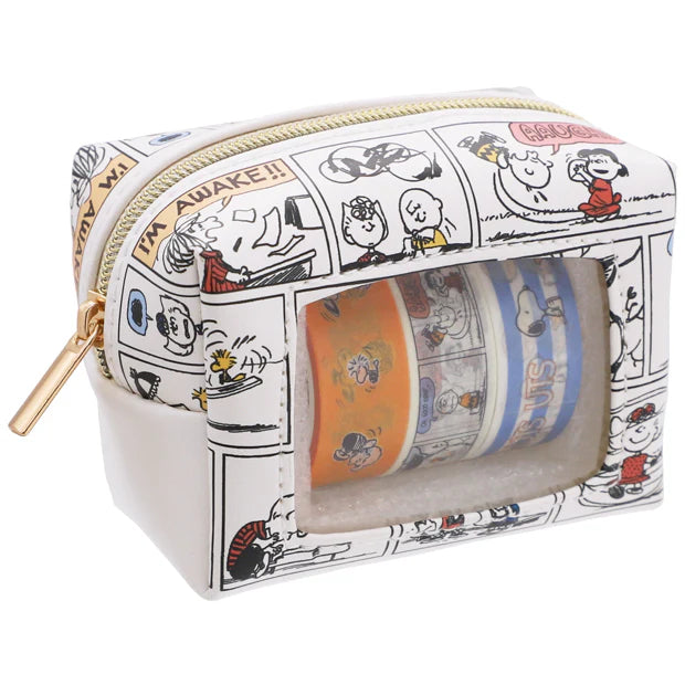 Universal Studios Japan | USJ Snoopy Masking Tape Set With Case (3 Pieces)