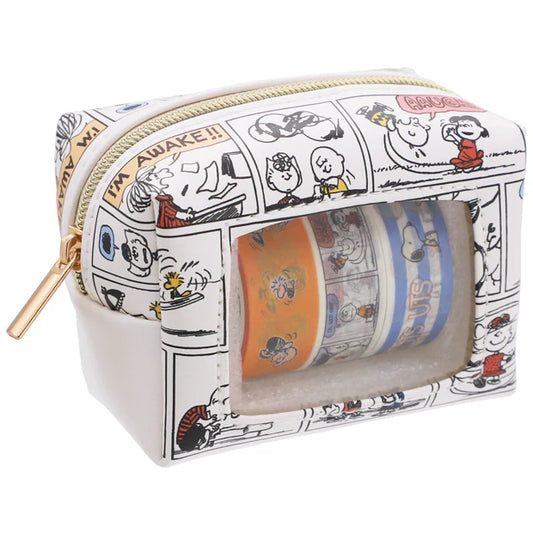 Universal Studios Japan | USJ Snoopy Masking Tape Set With Case (3 Pieces)