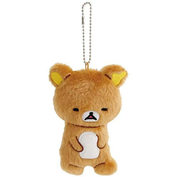 San-X | Rilakkuma and Awawa Neko Theme Hanging Plush Toy - Rilakkuma