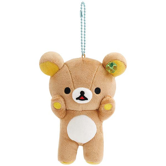 San-X | Chairoikoguma’s Kumakyun Days Hanging Plush Toy - Rilakkuma