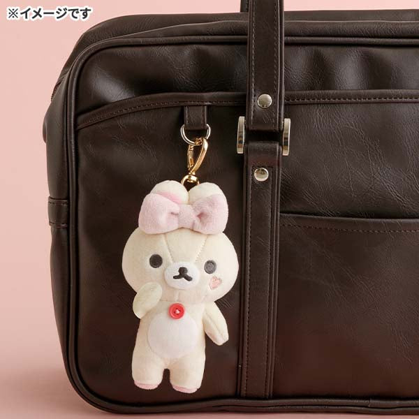 San-X | Rilakkuma Makeup Rilakkuma Hanging Plush Toy - Chairoikoguma