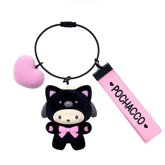 Sanrio | Sanrio Characters Makkuro Animaruzu Keychain - Pochacco