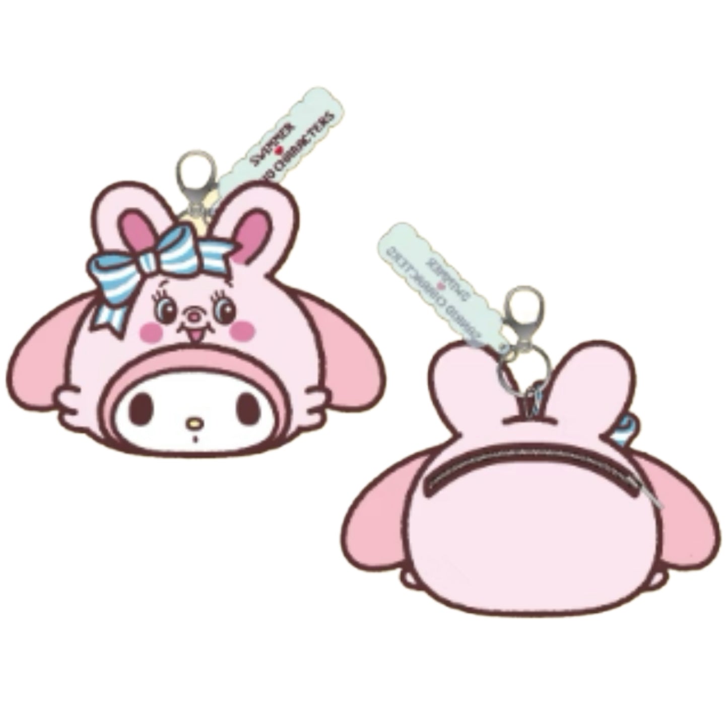 Sanrio | SWIMMER x Sanrio Characters Face-shaped Plush Pouch - My Melody