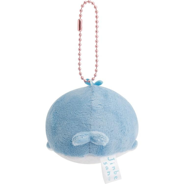 San-X | Jinbesan Donut Island Hanging Plush Toy - Baby Lost Whale