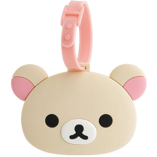 San-X | Rilakkuma and Awawa Neko Theme Luggage Tag - Korilakkuma
