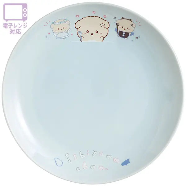 San-X | Ishiyowa-chan Can You Defeat Temptation? Angel & Devil Plate