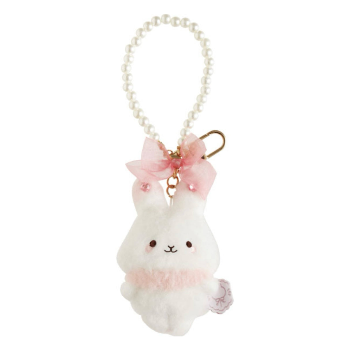 San-X | Sugarcocomuu Pop Pearl Ribbon Hanging Plush Toy - Sugarcocomuu