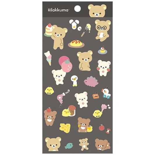 San-X | Rilakkuma Sheet Sticker SE62502