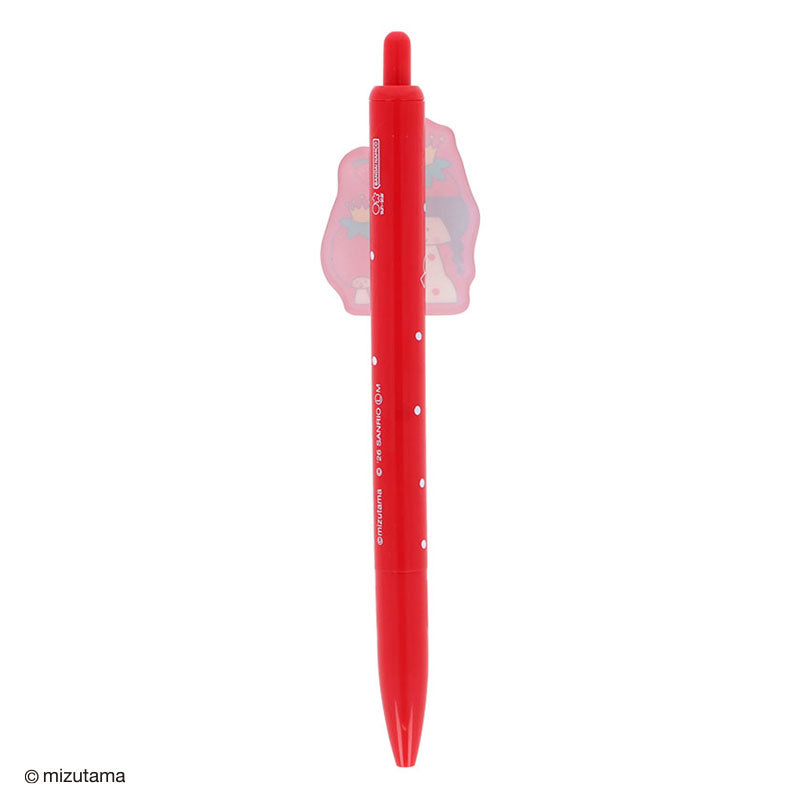 Sanrio | Mizutama x Sanrio Characters Ballpoint Pen With Plate - King Strawberry