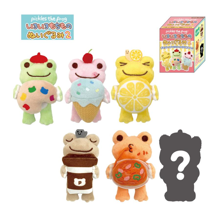 Pickles the Frog Palm Size Plush Blind Box (5+1 Types)