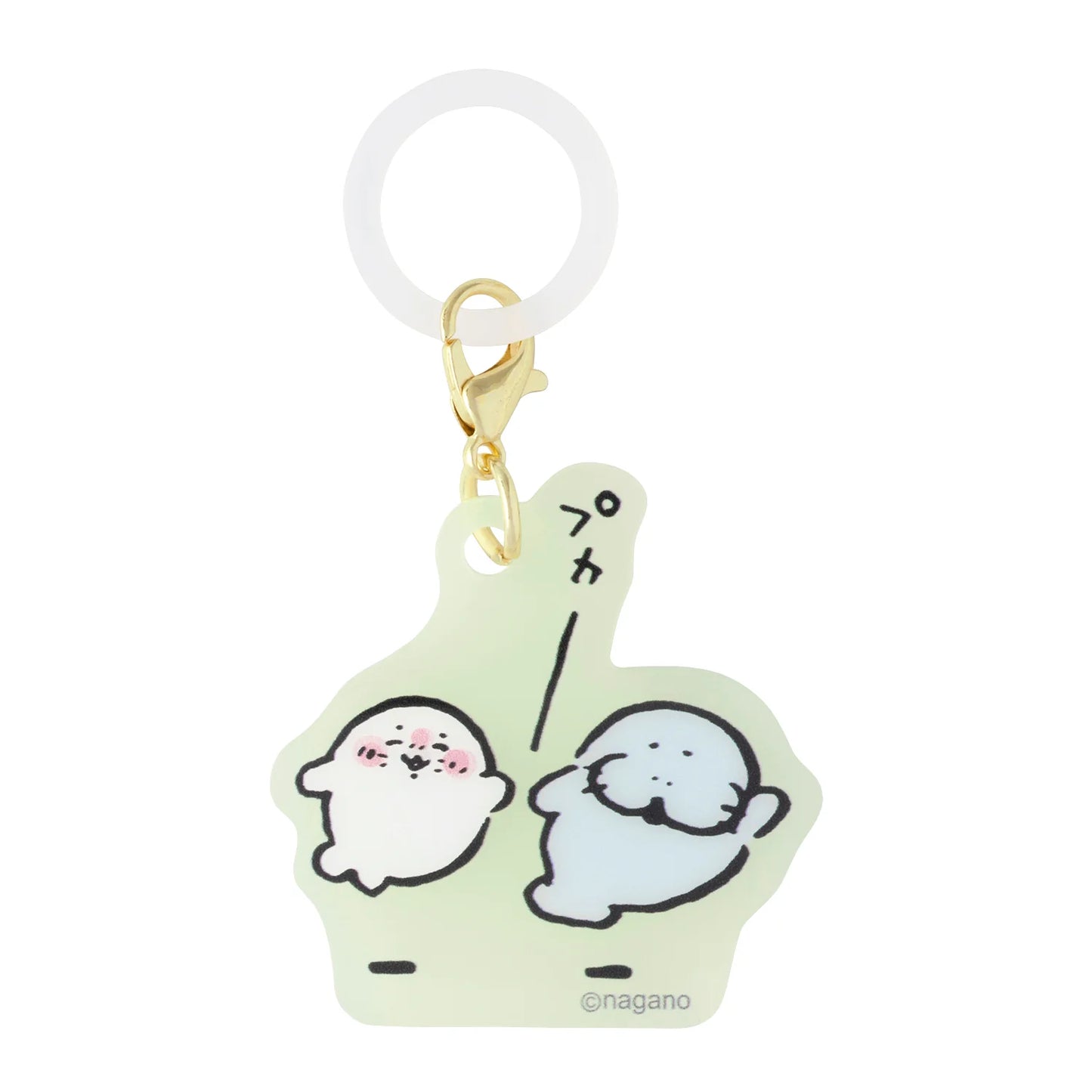 Nagano | Nagano Characters Grandpa And Seal Glow-in-the-Dark Acrylic Charm Marker Blind Bag (11 Types)