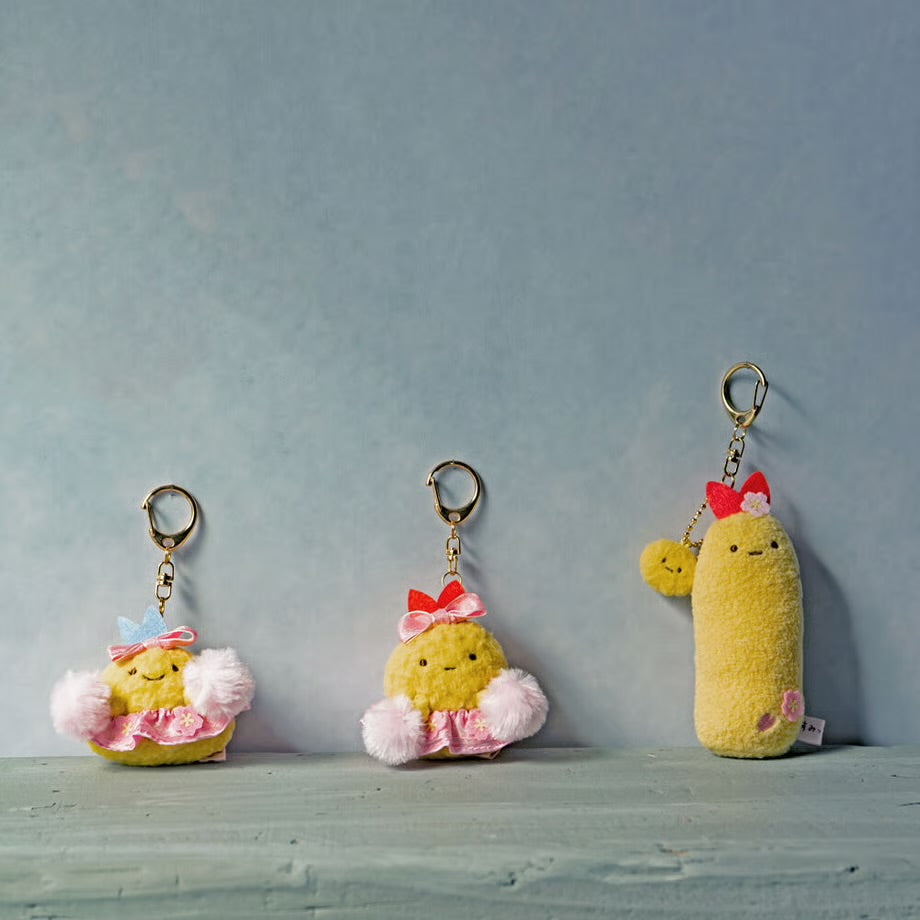 San-X | Sumikko Gurashi Shido Ise Store Limited Hanging Plush Toy - Fried Shrimp Tail