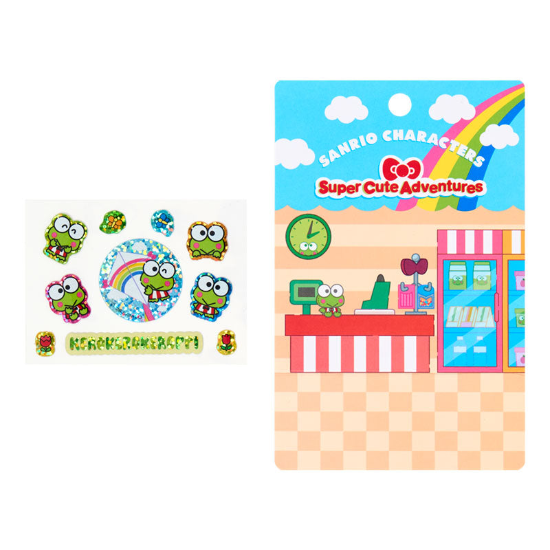 Sanrio | Sanrio Characters Super Cute Adventures Strap & Sticker Set - Kerokero Keroppi