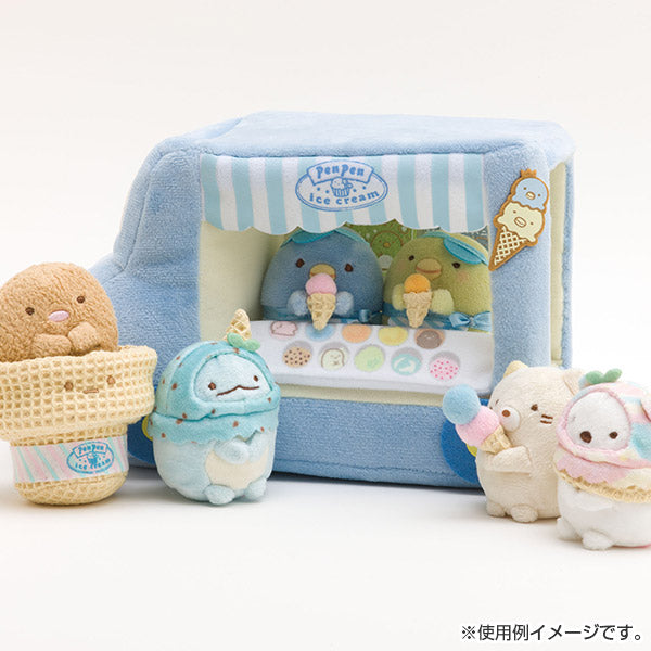 San-X | Sumikko Gurashi Collection | Sumikko Penguin Ice Cream Truck With Ice Cream Mascot