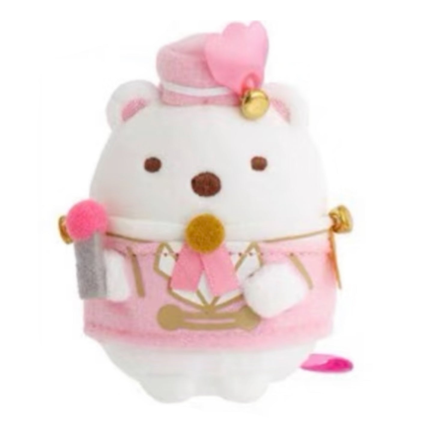 San-X | HMV x Sumikko Gurashi 35th Anniversary Hand-held Tenori Plush Toy - Polar Bear