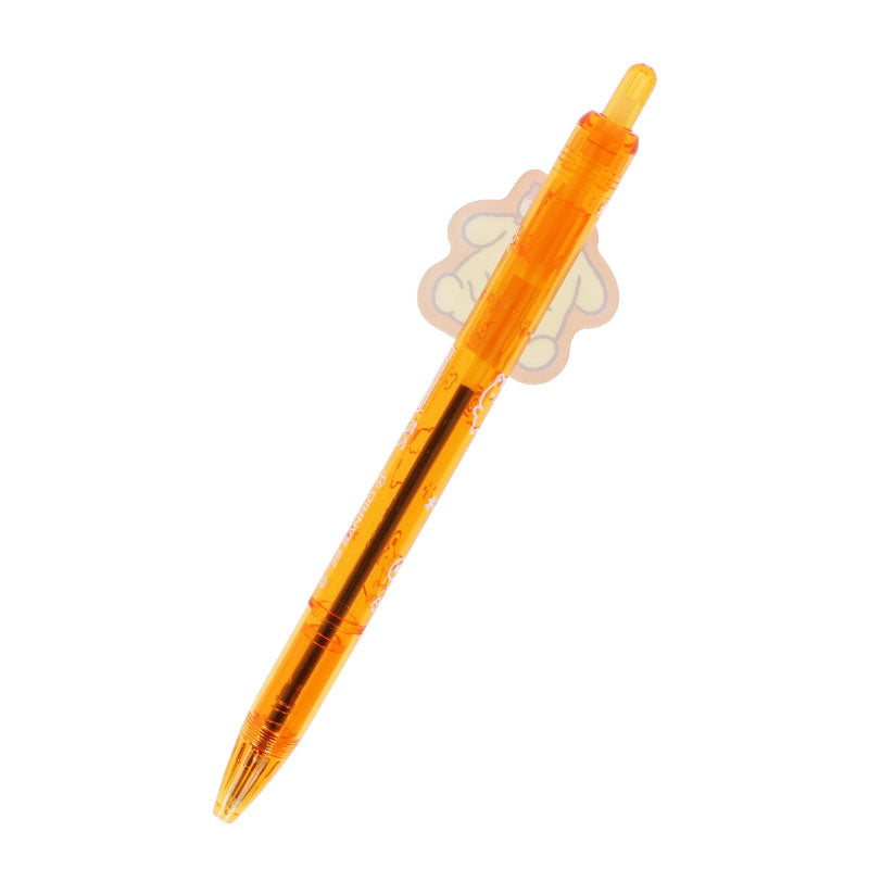 Sanrio | Sanrio Characters Ballpoint Pen With Plate - Pompompurin (Orange)
