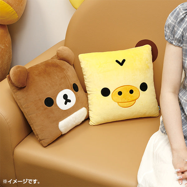 San-X | Rilakkuma Together Suyasuya Series Super Mochi Mochi Cushion - Kiiroitori