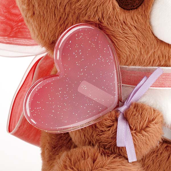 San-X | Rilakkuma Heart Collection Plush Toy - Chairoikoguma