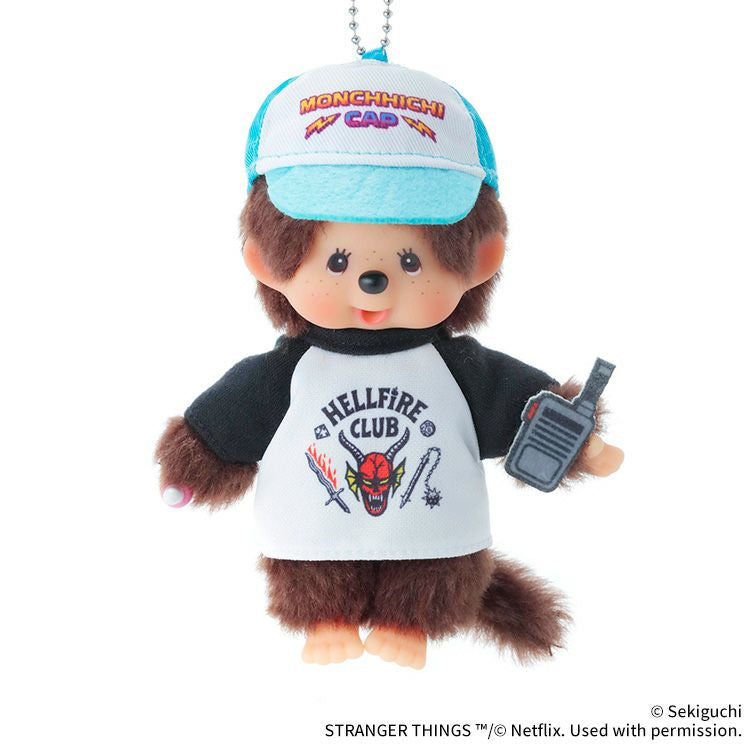 Monchhichi | Stranger Things x Monchhichi Keychain (Hellfire Club)