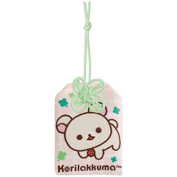 San-X | Chairoikoguma’s Kumakyun Day Omamori - Korilakkuma