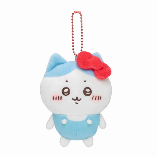 Chiikawa x Sanrio Characters Mascot Holder (Hachiware & Hello Kitty)