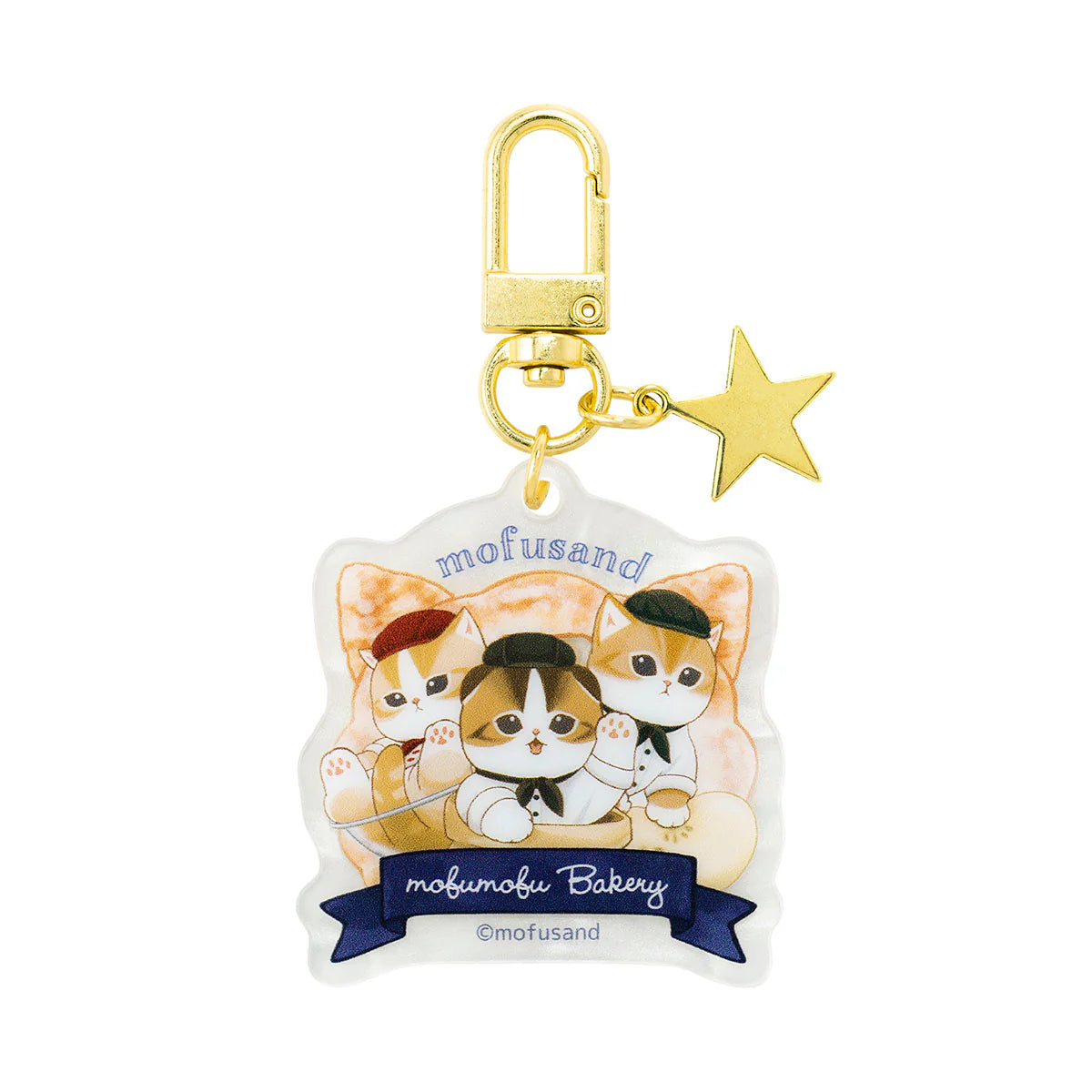 Mofusand | Mofusand Bakery Trading Shell-style Acrylic Charm Blind Box (8 Types)