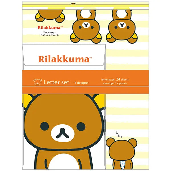 San-X | Rilakkuma Letter Set - Rilakkuma