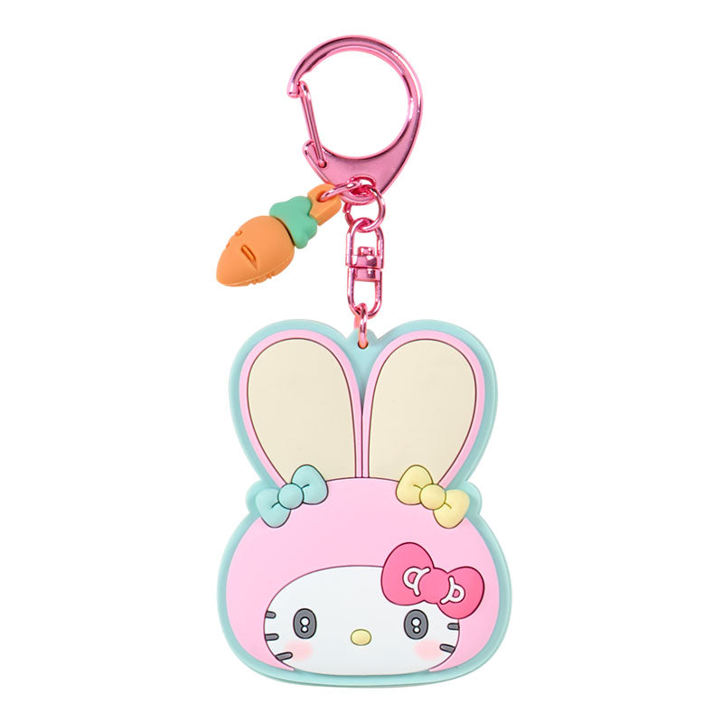 Sanrio | Sanrio Characters Fluffy Rabbit Secret Mirror Rubber Keychain Blind Box (8 Types)