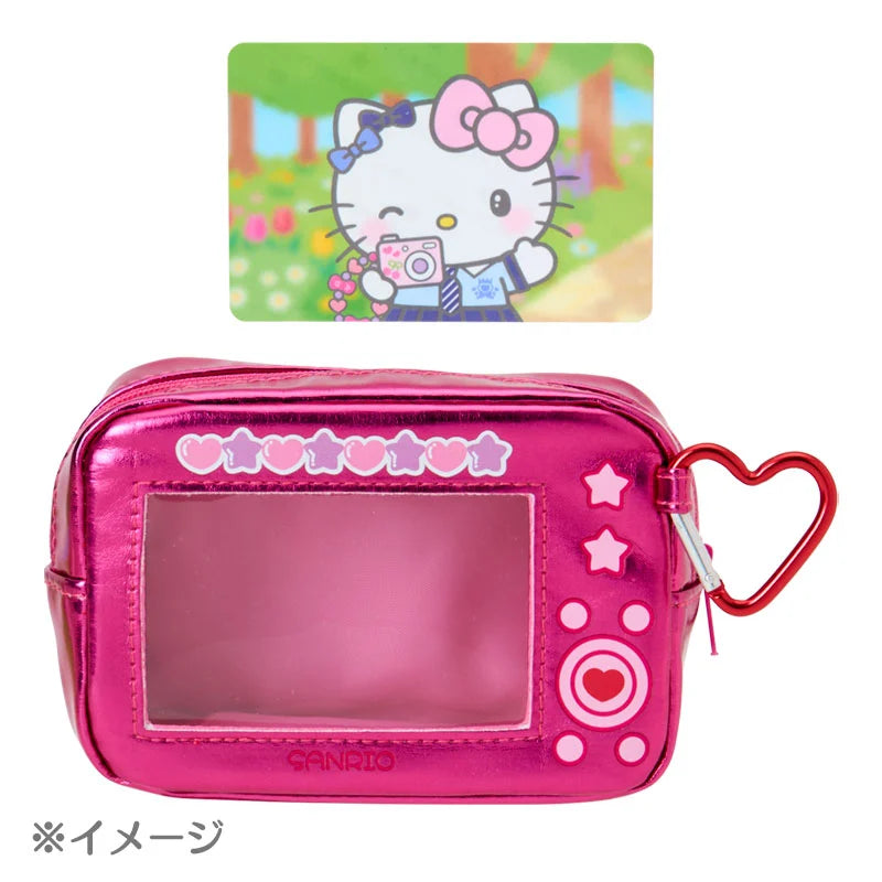 Sanrio | Sanrio Characters Sparkling School Trip Camera Style Pouch - Ushana