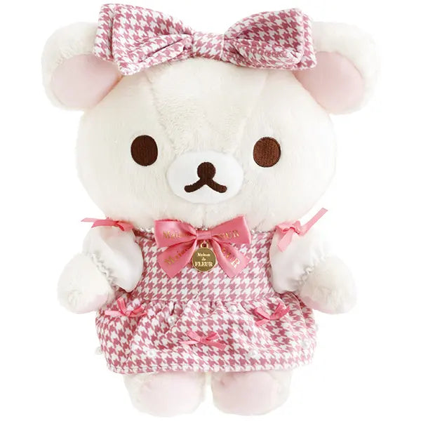 San-X | Maison de FLEUR x Rilakkuma Collaboration Special Plush Toy - Korilakkuma