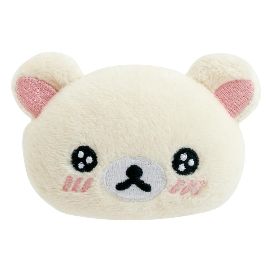 San-X | Rilakkuma Store Limited Korilakkuma Zurura Series Plush Badge - Sparkling Eyes