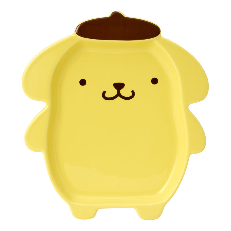 Sanrio | Pompompurin 30th Anniversary "Pudding Full and Happy Pudding Design Series" Character-Shaped Plate Set