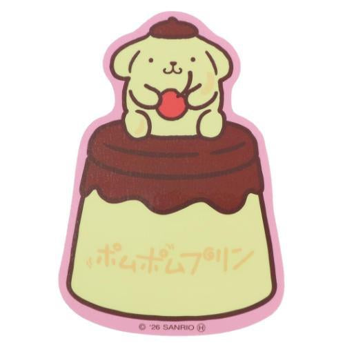 Sanrio | Pompompurin 30th Anniversary Die Cut Sticker - Pudding Cherry